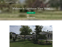 Tablet Screenshot of lighthouseviewmotel.com